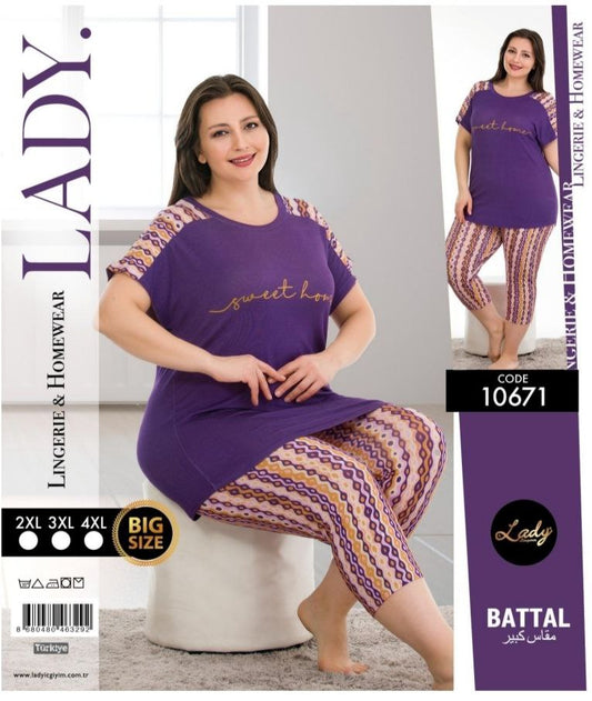 Pyjama big size 10671