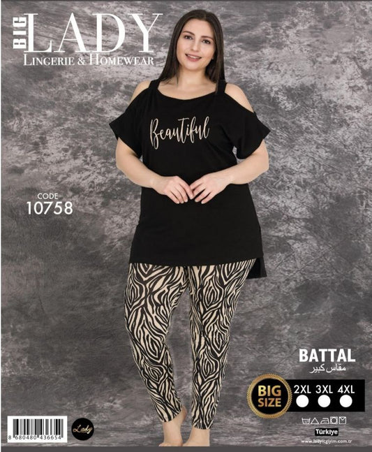 Pyjama big size 10758